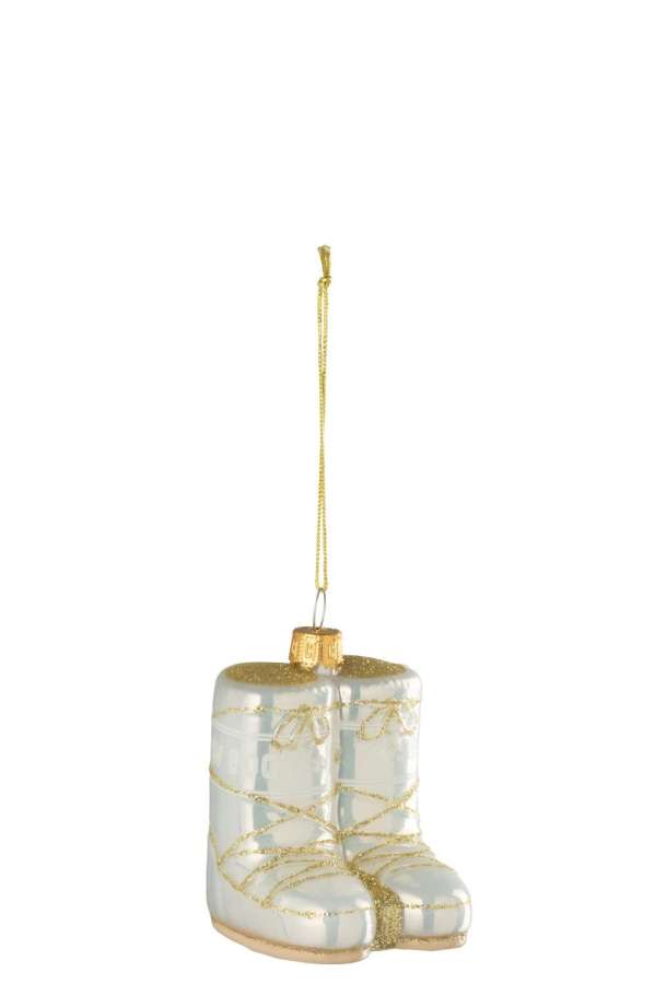 HANGER MOON BOOTS GLASS WHITE