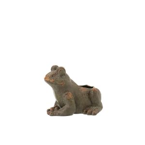 FLOWERPOT ANTIQUE OUTDOOR MAGNESIUM DARK GREEN