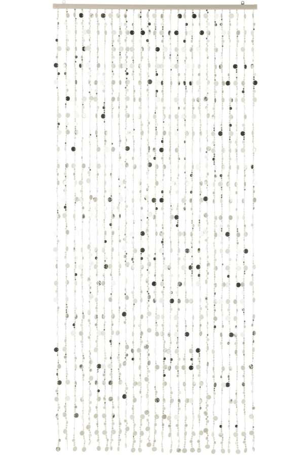 CURTAIN ROUND PS SILVER COLORED