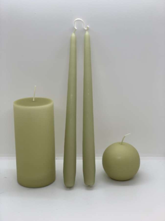 Kubbelys -81 Støvgrønn- 7x15cm