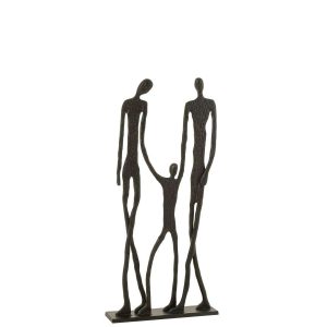 FIGURE TOGETHER ALUMINIUM BLACK