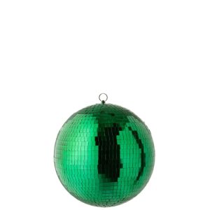 DISCO BALL MIRROR EMERALD GREEN