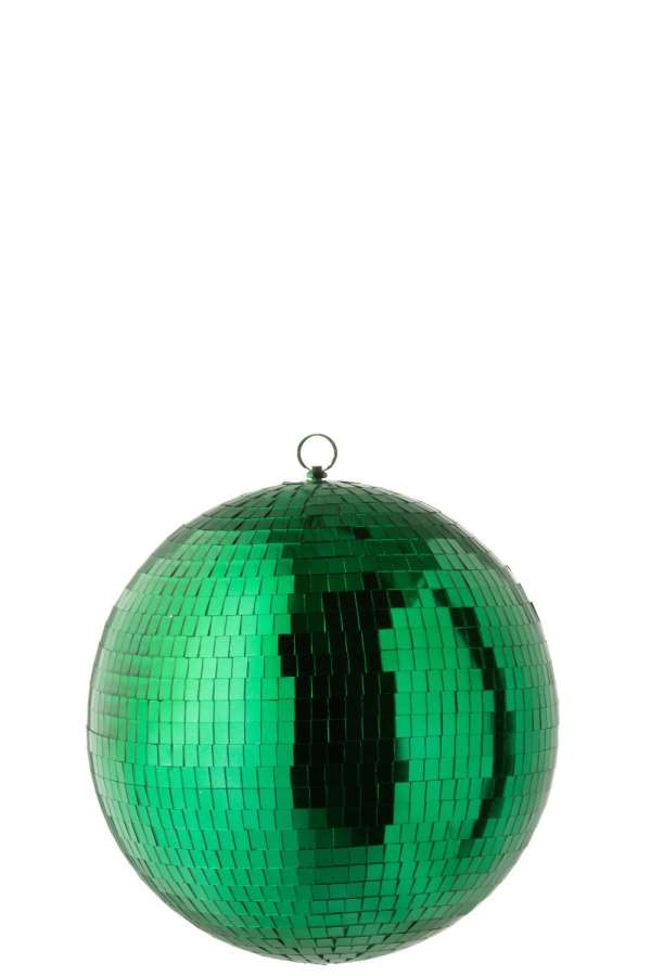 DISCO BALL MIRROR EMERALD GREEN