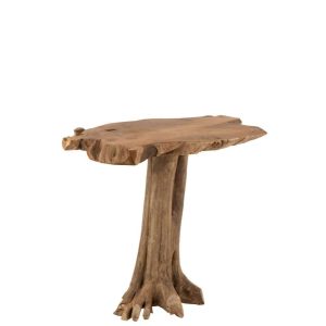 TABLE ROOT TEAK WOOD NATURAL