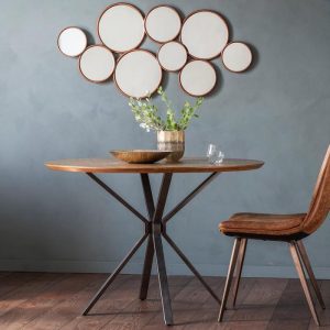 Barnes Round Dining Table 1100x1100x760m