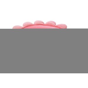 PLAYMAT FLOWER POLYESTER DARK PINK/LIGHT PINK