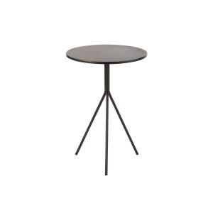 COFEE TABLE ROUND METAL BLACK