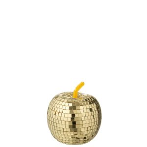 APPLE MIRROR FOAM GOLD COLORED SMALL