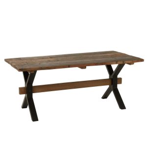 TABLE VINTAGE WOOD BROWN