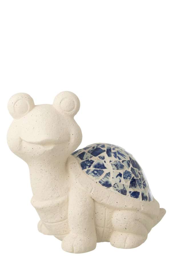 TURTLE OUTDOOR MOSAIC MAGNESIUM BEIGE/BLUE