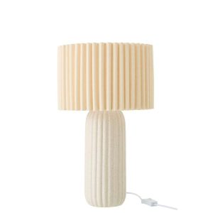 TABLE LAMP ESMEE CERAMIC OFF-WHITE SMALL