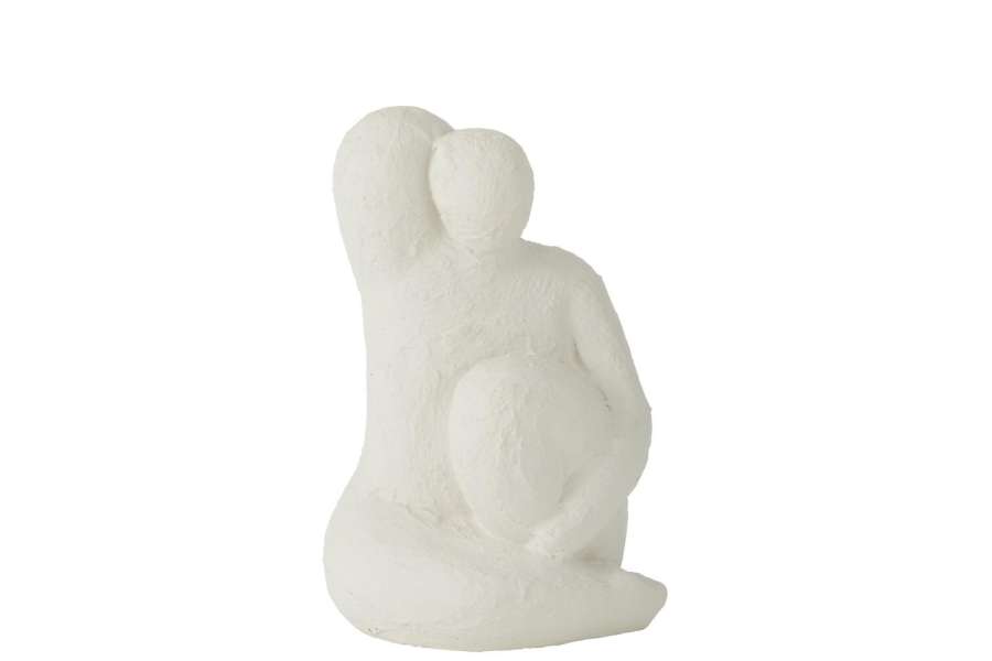 FIGURINE MODERN VENUS CEMENT WHITE LARGE