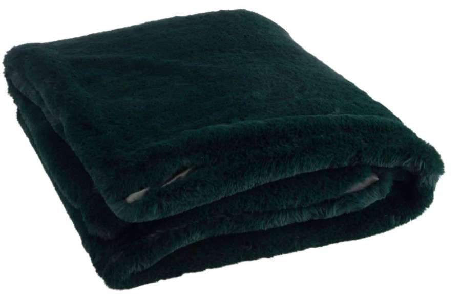 PLAID CUTIE POLYESTER DARK GREEN