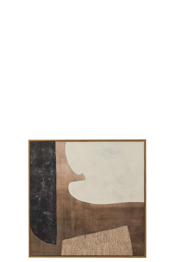 FRAME SPOTS CANVAS/WOOD MIX