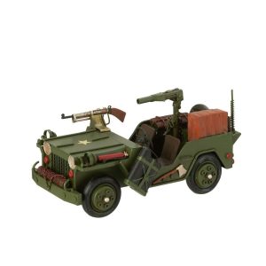 4X4 ANTIQUE METAL KHAKI GREEN