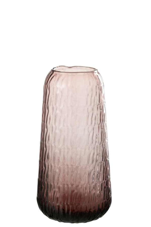 VASE LOLITA GLASS PINK LARGE