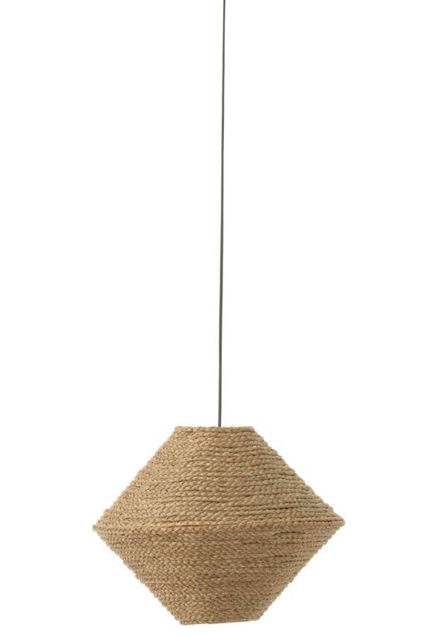 HANGING LAMP UFO SEAGRASS NATURAL LARGE