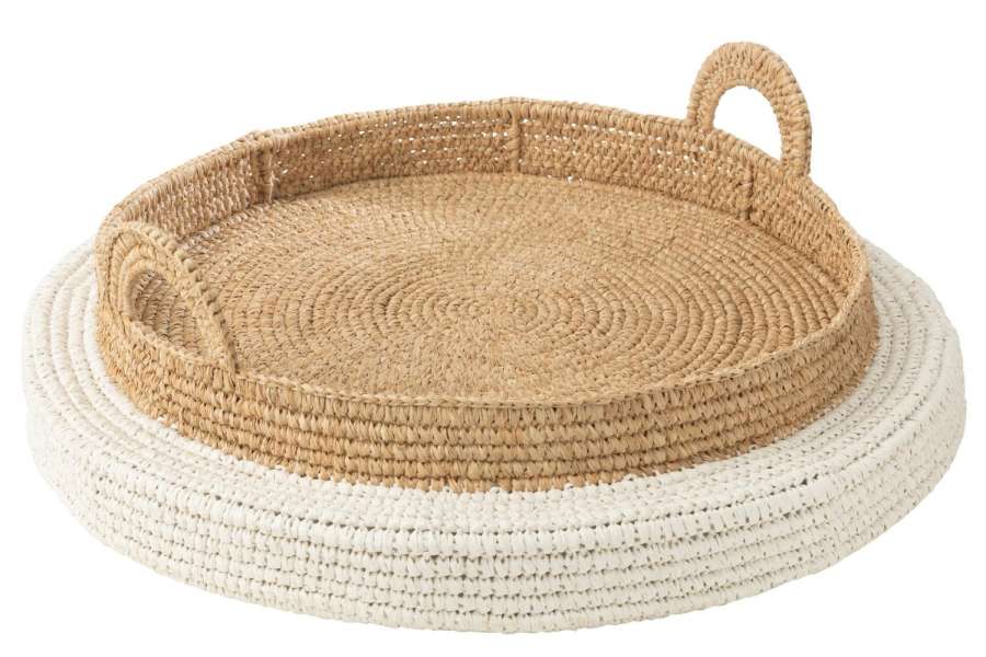 TRAY FLOATING POLYSTYRENE WHITE/NATURAL