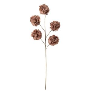 FLOWER BRANCH 5 POMPOMS EVA NUDE PINK
