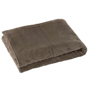 BLANKET SNUGGLE POLYESTER DARK GREY