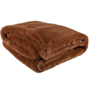 PLAID CUTIE POLYESTER SIENNA BROWN