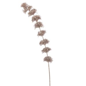 BRANCH BELLS OF IRELAND+GLITTERS PLASTIC PINK