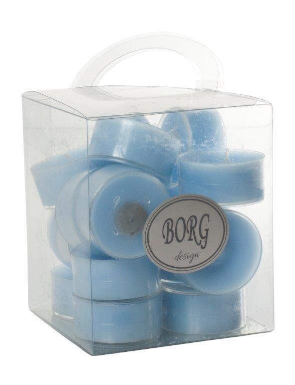 Telys 4T 18Pk 18 Lys Blå