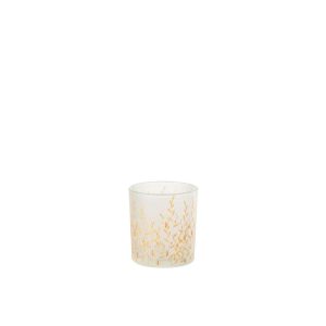 TEALIGHT HOLDER SALLY GLASS ORANGE/TRANSPARENT EXTRA SMALL
