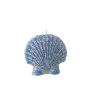 CANDLE SHELL WAX BLUE LARGE-8HOURS