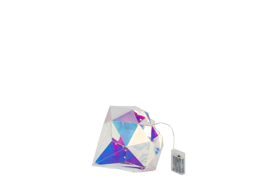 DIAMOND LED PVC MULTICOLORED SMALL