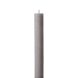 Kronelys rustikk maxi 39 Lys grå 29cm