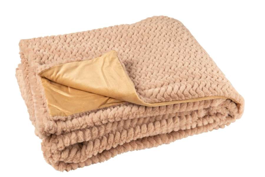 BLANKET POLYESTER CAMEL
