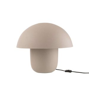 TABLE LAMP IRON GREIGE LARGE