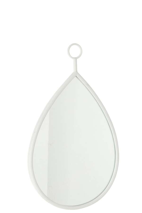 HANGING MIRROR DROP MIRROR/MDF WHITE MEDIUM