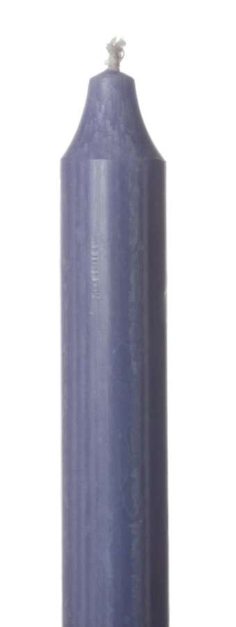 Kronelys Rustikk 2,2X30Cm 10 Lilla