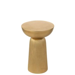 SIDE TABLE LOUANE ALUMINIUM GOLD