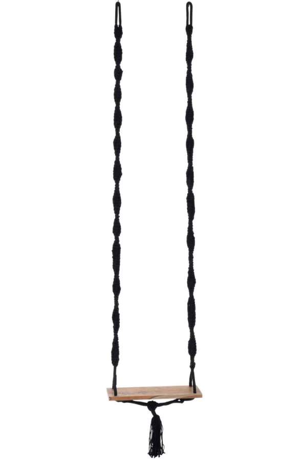 SWING COTTON/ALBASIA WOOD BLACK