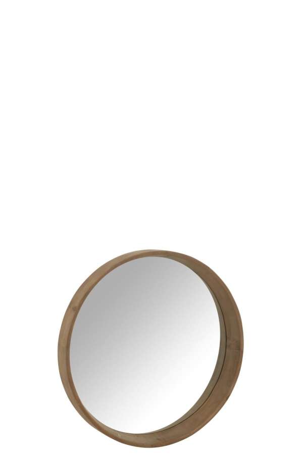 WALL MIRROR WALL MIRROR S MDF LIGHT BEIGE SMALL