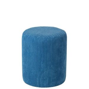 STOOL COLORFUL MDF COBALT BLUE