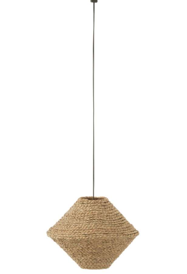HANGING LAMP UFO SEAGRASS NATURAL SMALL
