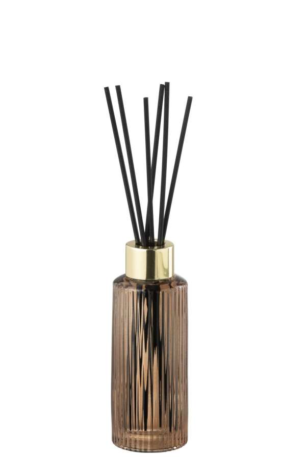 SCENTED OIL NORDIC VETIVER GLASS AMBER SMALL