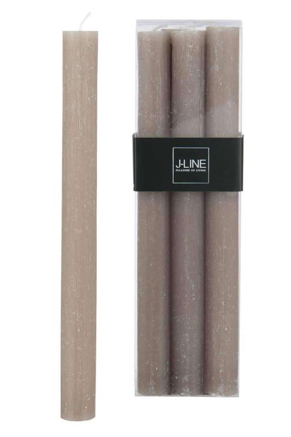 BOX 6 TABLE CANDLE TOPO -9H