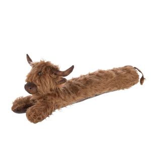 DRAUGHT EXCLUDER YAK POLYESTER RUST BROWN