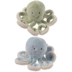 OCTOPUS POLYESTER MINT GREEN/LIGHT BLUE ASSORTMENT OF 2