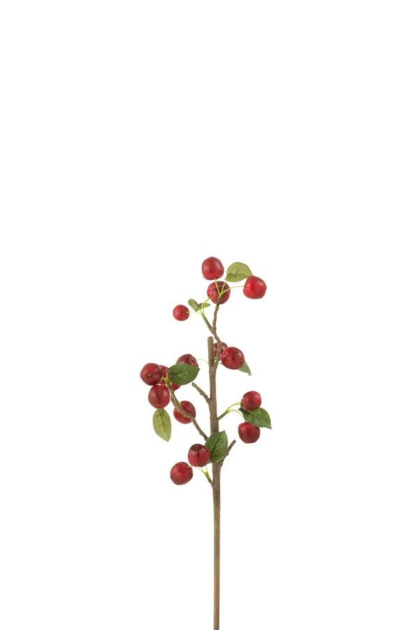 BRANCH BERRIES THICK PLASTIC RED/GREEN SMALL
