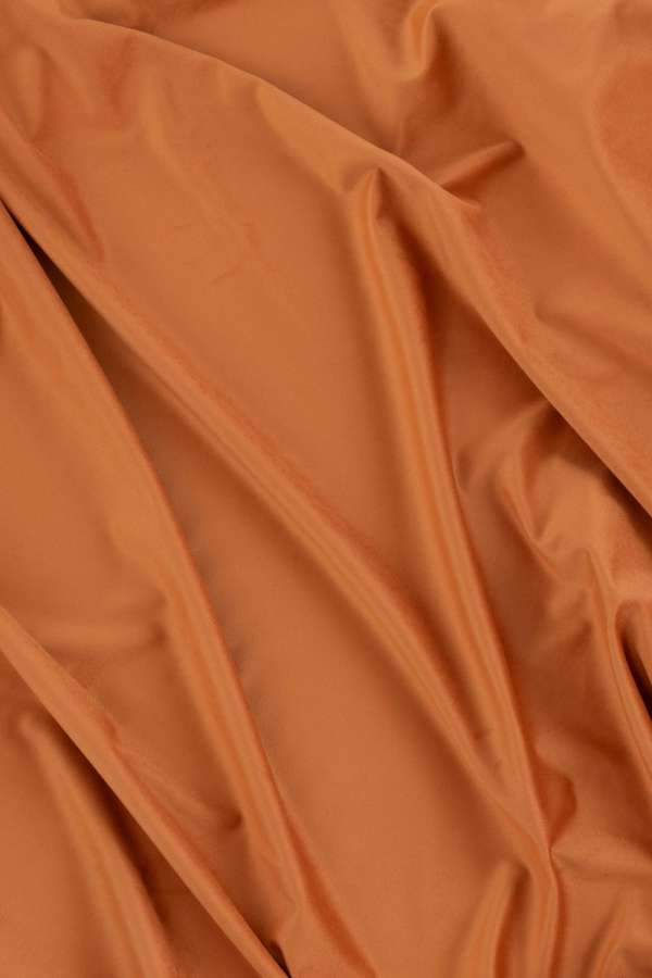 FABRIC LONG VELVET OCHRE