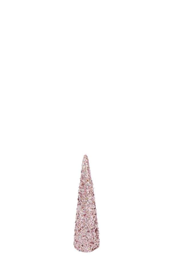 CONE SEQUINS FOAM LIGHT PINK SMALL