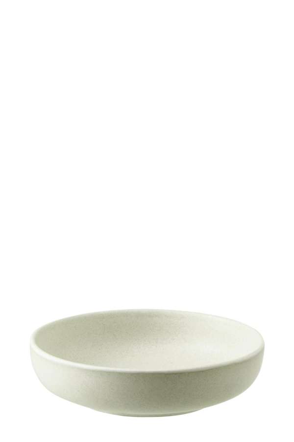 BOWL LUNA STONEWARE LIGHT GREEN LARGE