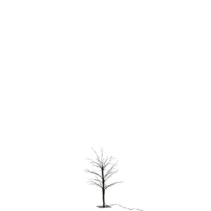 TREE BARE+LED METAL BLACK SMALL