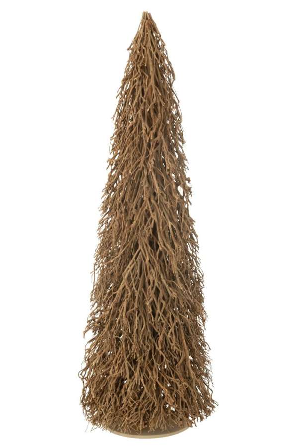 CHRISTMAS TREE TEATREE WOOD NATURAL LARGE